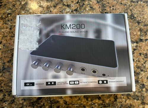 Fcaudio km200 karaoke sound - karaoke,